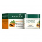 Biotique Advanced Ayurveda Bio Papaya Revitalizing Tan-Removal Scrub, 75 gm